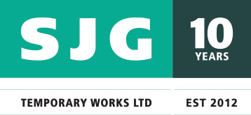 SJG Temporary logo 10 year